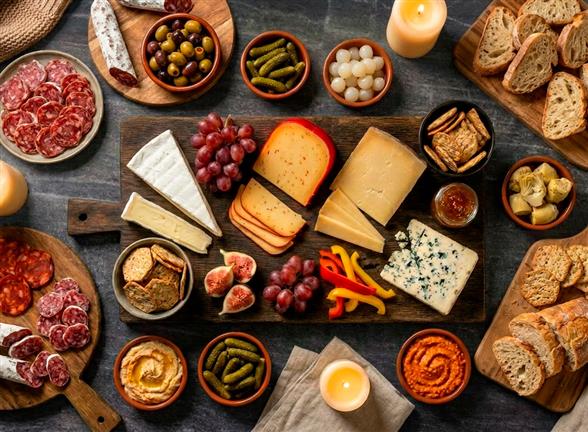 Lækker tapas. til hyggen
