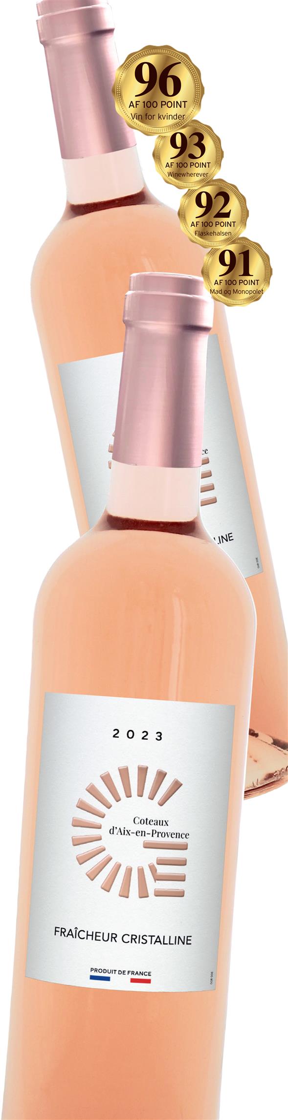 Coteaux D’Aix En PROVENCE Fraîcheur Cristalline 2023